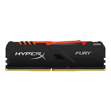 Imagem de HX432C16FB3A/32 - Memória HyperX Fury RGB de 32GB DIMM DDR4 3200Mhz 1,2V para desktop