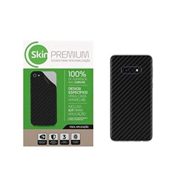 Imagem de Skin Premium Fibra Carbono Para Macbook Pro 13 M1 2020 A2338 (Preto)