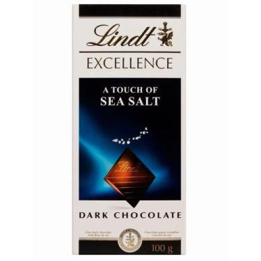 Imagem de Chocolate Amargo Com Flor De Sal Excellence Lindt 100G