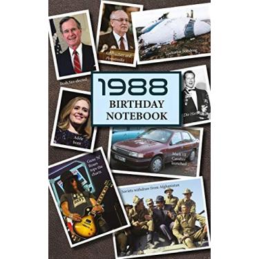 Imagem de 1988 Birthday Notebook: A Great Alternative to a Birthday Card
