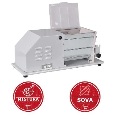 Imagem de Amassadeira Masseira Espiral para 3 Kg de Massa Industrial Cozinha Aço Carbono Sovar Misturar Branco