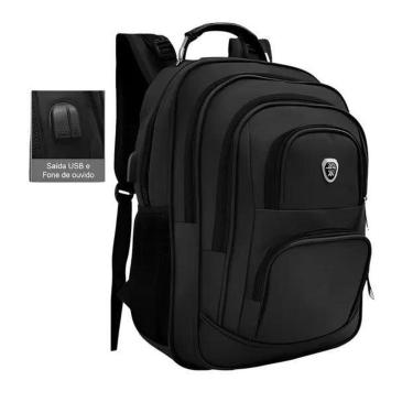 Imagem de Mochila Notebook Executiva Masculina Feminina Reforçada Trabalho Viagem Faculdade ótima-Unissex