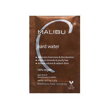 Imagem de Malibu C Hard Water Wellness Hair Remedy - Vegan Hair Treatment to Eliminate Brassiness, Discoloration & Mineral Build Up - Contains Vitamin C Complex, Restores Body, Volume & Radiant Shine (1 Packet)