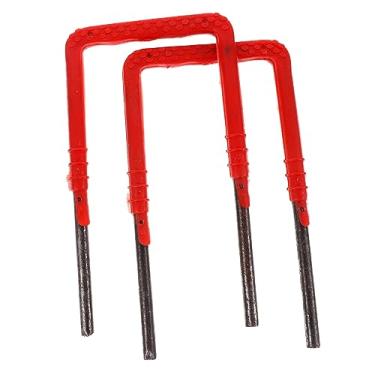 Imagem de CANIGHT 2 Pçs Suporte De Escalada Degraus Ao Ar Livre Construção Multiuso Torre Pesada De Aço Passo Inspeção De Carbono Bem Resistente Escada Bueiro Slide Montagem Água Para