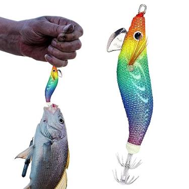 Imagem de Iscas De Pesca De Camarão,Iscas Artificiais para Camarão com Olhos 3D - Isca de pesca de água salgada e doce para peixe-gato, pargo, cabeça de, lula, polvo, choco Maidong