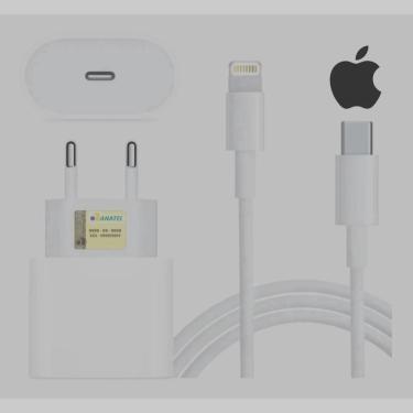 Kit Apple Original Carregador USB-C 20W - Branco + Cabo de USB-C Apple 1m -  Carregador de Celular - Magazine Luiza