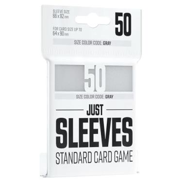 Imagem de Galápagos, Just Sleeves - Standard Card Game White, Acessório para jogos e armazenamento