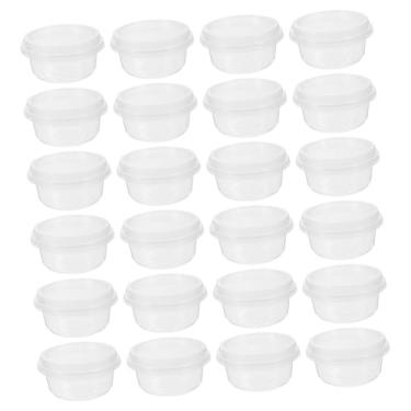 Imagem de VOSAREA 100 Conjuntos Tigela Para Viagem Tigelas De Salada De Plástico Recipientes De Armazenamento De Plástico Tigela Bento Plástico