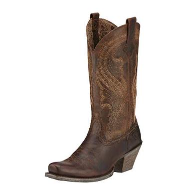 Imagem de Bota feminina Ariat Lively Western Cowboy, Sassy Brown, 7.5