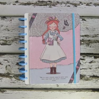 Imagem de Caderno de Disco Infinito Sistema Inteligente Personagens - Anne de Green Gables With an E (MÉDIO - Colegial)