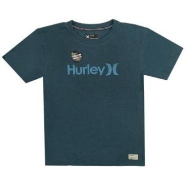 Imagem de Camiseta Feminina Especial Hurley Colores Petróleo-Feminino