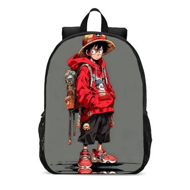 Imagem de Mochila Escolar Infanto Juvenil Anime One Piece Novidades 0091-Unissex