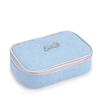 Imagem de Estojo Escolar Juvenil Matelasse AZUL