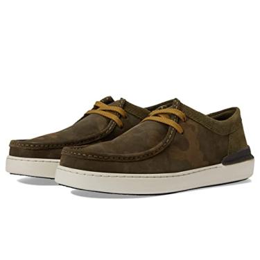 Imagem de Clarks Courtlite Wally masculino, Combinação verde-oliva escura, 41