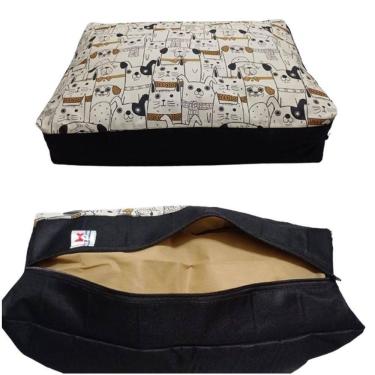 Imagem de Colchão Pet Tecido Impermeável Para Cães E Gatos - Canil