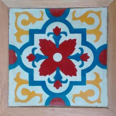 Imagem de Kit Com 2 Bancos Madeira Mesinhas Para área Gourmet Churrasco Jardim S02