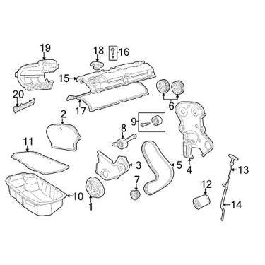 Imagem de Mopar 0488 4648AA, Junta de coletor de admissão de motor
