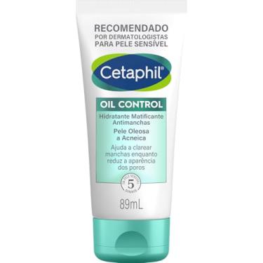 Imagem de Cetaphil Oil Control Hidratante Matificante Antimanchas Facial para Pele Oleosa a Acneica 89ml - Antioleosidade, Uniformiza tom da Pele com Ácido Salicílico