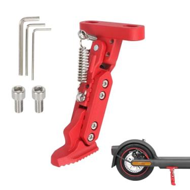 Imagem de ulip Suporte para scooters elétricas, suporte de estacionamento ajustável, acessórios de substituição para Xiaomi 4 Segway Ninebot F Series Xiaomi M365 1S Pro Pro2 MI3 Scooter Vermelho