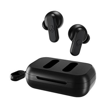 Imagem de Skullcandy Dime 2 fones de ouvido intra-auriculares sem fio, bateria de 12 horas, microfone, funciona com iPhone, Android e dispositivos Bluetooth – Preto