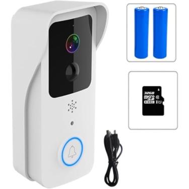 Imagem de Tuya campainha de vídeo sem fio digital visual intercom wifi 2.4g 5ghz guarda eletrônico à prova dwaterproof água 1080p câmera segurança em casa, T32-w2, u/k