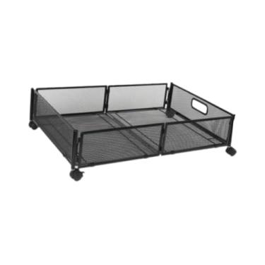 Imagem de IEUDNS Recipientes de armazenamento embaixo da cama com alças e rodas, organizador de armazenamento, organizador de gaveta grande para roupas embaixo da cama