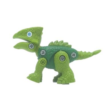 Imagem de Brinquedo Dinossauro Monta e Desmonta, Planeta Dinossauro - Toyng (Verde)