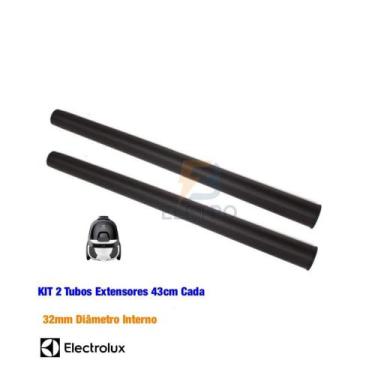 Imagem de 2 Tubos Extensores para Aspirador de Pó Electrolux Lite LIT31 - 3F ELE