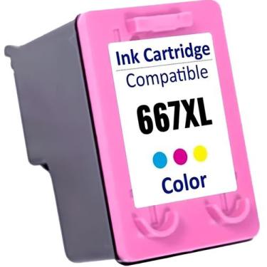 Imagem de Cartucho Compatível HP 2776  667xl - 3YM78AB Color - Toner Vale