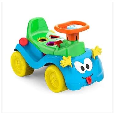Imagem de Totokinha Carrinho Andador Bolinha Infantil Azul