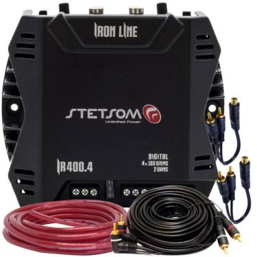 Imagem de Modulo Ir400.4 Stetsom 400w + Cabo 6mm 5m + Rca + 2 Cabos Y