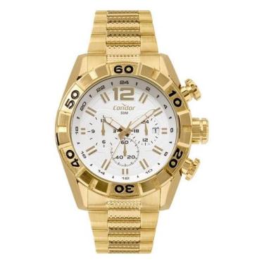 Imagem de Relógio Masculino Condor Civic Dourado Covd33Aas/4K
