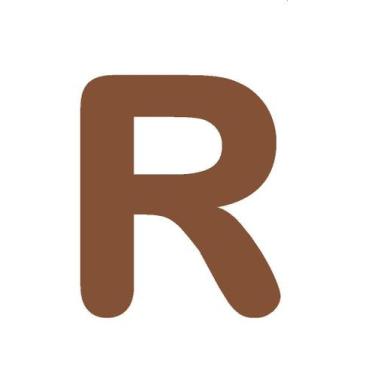 Imagem de Letras em EVA Alfabeto Marrom - 14cm - Extra Festas, R