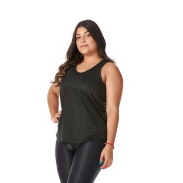 Imagem de Regata Feminina Casual Confortável  Lisa Esportiva P/Trabalho Academia