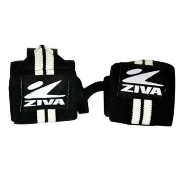 Imagem de Munhequeira para Levantamento de peso Nylon Ziva