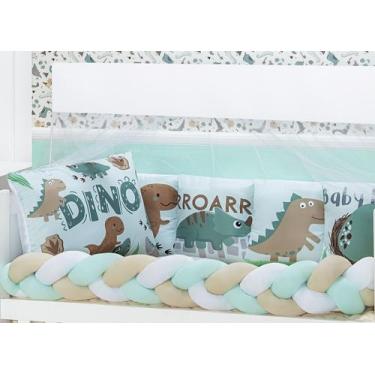 Imagem de Kit berço completo modelo dinossauros 10 peças - STUDIO CASA