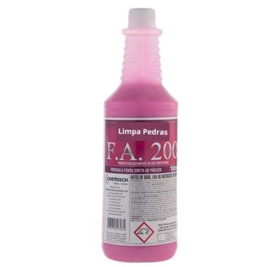 Imagem de Limpa Pedra Piso Encardido 1 Litro Renova Cerâmica Retira Barro - QUIM
