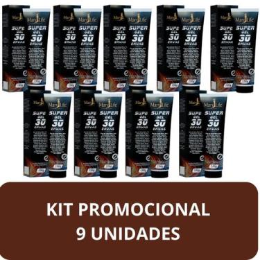 Imagem de Super Gel Desodorante Massageador Mary Life 30 Ervas Bisnaga 150g Kit 