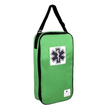 Imagem de Bolsa para Cilindro de Oxigênio 3 litros Verde - Centercor Hospitalar