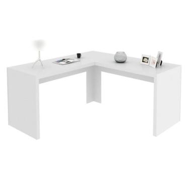Imagem de Mesa de canto para Home Office ME4116 Branco 13 Tecno Mobili, Branco, 