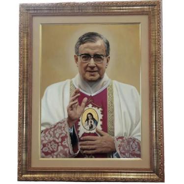 Imagem de Quadro São Josemaria Escrivá, Mod. 02, Tam. 53x43cm. Angelus