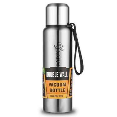 Imagem de Garrafa Térmica Gold Sports Adventure Inox 304 -  800ml, Prata, Únisse
