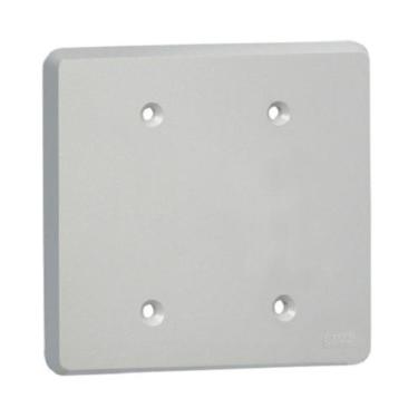 Imagem de Placa Cega 4x4 Linha Iriel Ref. 2000, Cinza