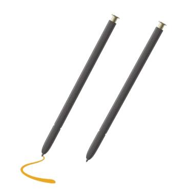 Imagem de 2 canetas S24 Ultra S para substituição de caneta Samsung Galaxy S24 Ultra S, EJ-PS928BYEGUS, versão dos EUA, para Galaxy S24 Ultra Stylus sem Bluetooth, ouro amarelo