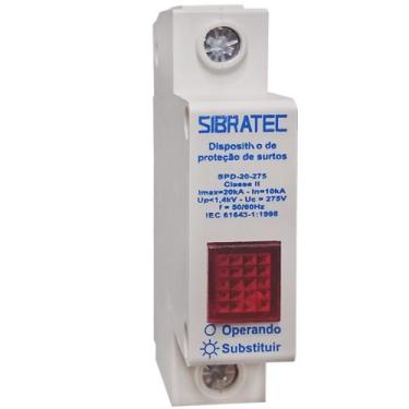 Imagem de DPS Modelo SPD Monopolar 10-20KA 275V - Classe II - Sibratec