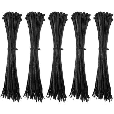 Imagem de Abraçadeira Nylon Fita Hellermann 2,5X200MM Preto C/ 500 UN - Tradesta