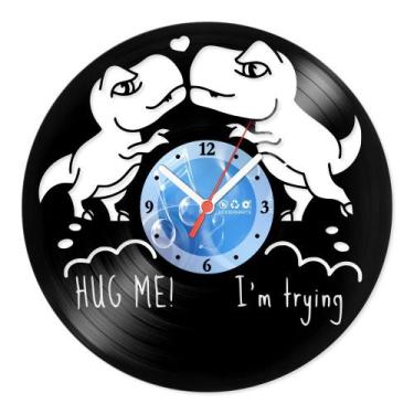 Imagem de Relógio De Parede Disco Vinil Diversos - Hug Me I'm Trying - VDI-071 -
