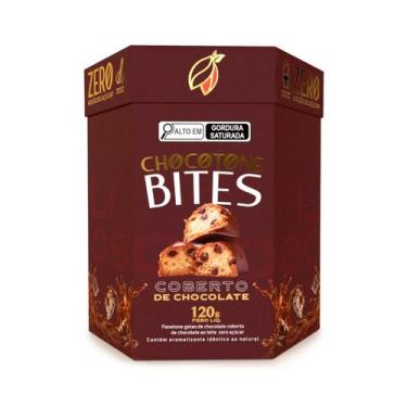 Imagem de Panetone Chocotone Bites Cobertura de Chocolate Zero Açúcar Selecto Ca