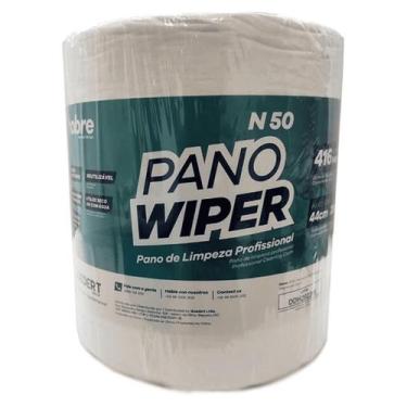 Imagem de Pano Wiper N50 limpeza profissional  branco  Nobre