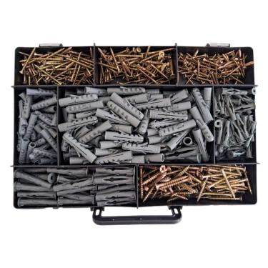 Imagem de Kit Parafuso Chipboard Maleta VD 8020 Bucha  F / VR 700 pçs